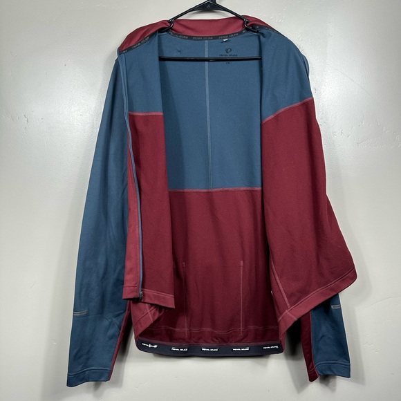 PEARL IZUMI MENS SELECT THERMAL JERSEY JACKET MULTICOLOR RED AND GREY - XXL - Picture 2 of 9